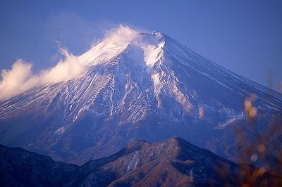 菊花山から富士山