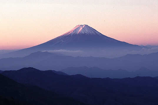 大菩薩峠から富士山