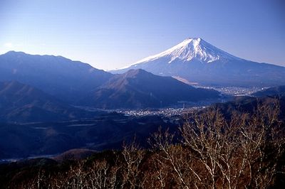高川山から富士山