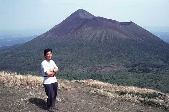 中岳から高千穂峰