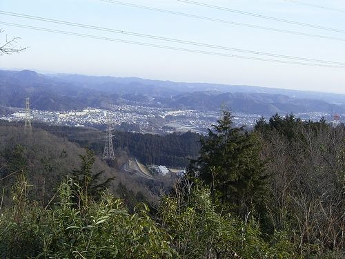 今熊山への登りでの展望