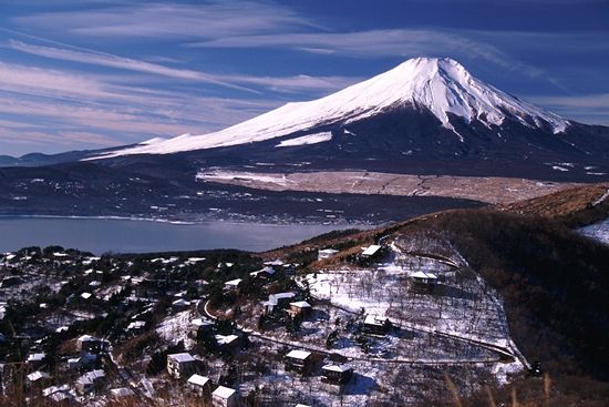 平尾山頂上から