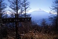 中藤山から富士山