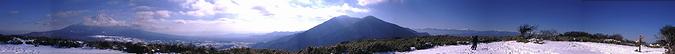 竜ヶ岳頂上からのパノラマ展望