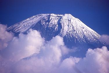 天子ガ岳展望台からの富士山